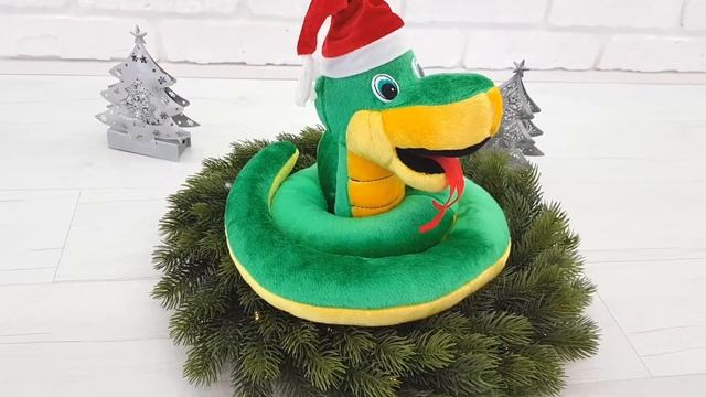 Игрушка Змея в колпаке средняя 25см смотреть онлайн