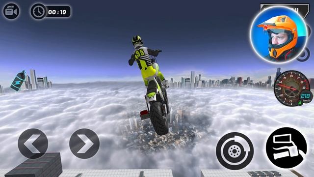 GT Moto Bike Rider Stunts Android Gameplay - Motorbike Stunts Game смотреть онлайн