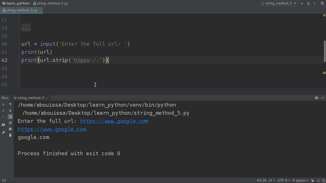 دوال السلاسل النصية(6) | String Functions (6) | (strip, lstrip, rstrip, zfill) смотреть онлайн