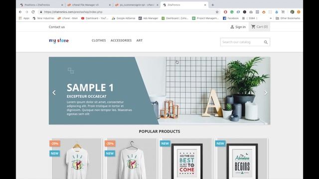 How to Change Sign In Button Text in PrestaShop 1.7 смотреть онлайн