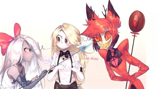 HazbinHotel // Аластор и Чарли // Charlastor
