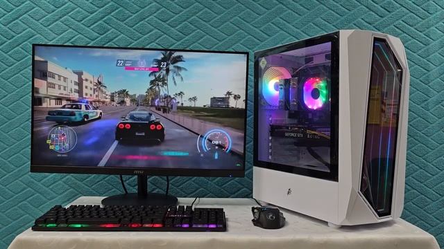 Игровой компьютер в корпусе 1STPLAYER INFINITE SPACE IS6 White смотреть онлайн