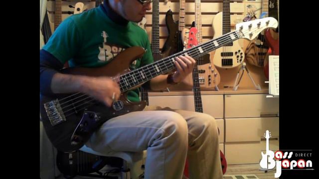 Bacchus Woodline DX5AC / momose loaded / Walnut custom! смотреть онлайн