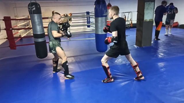 2020.02.27 Спарринг по тайскому боксу в клубе Лотос смотреть онлайн