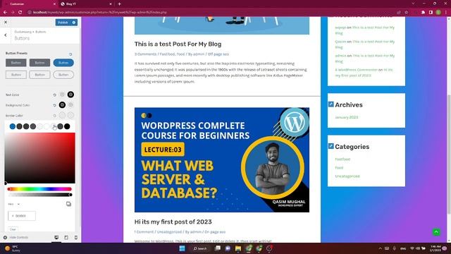 how to do wordpress theme customization | astra theme wordpress tutorial смотреть онлайн