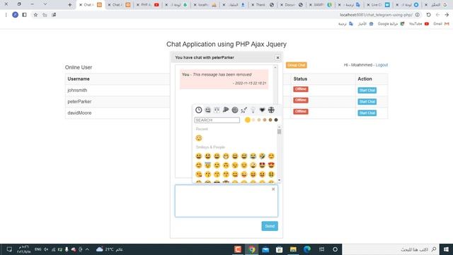 Chat Telegram Using Php смотреть онлайн
