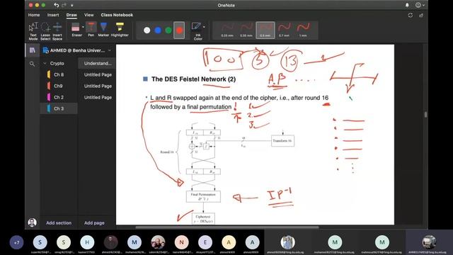 Chapter 3, part 1, Data Encryption Standard (DES) by Ahmed Fares (Arabic) смотреть онлайн