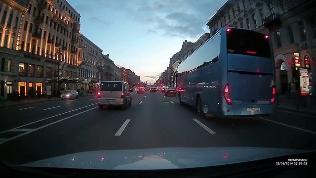 TV-703 GPS 2ch передняя камера ночь Невский