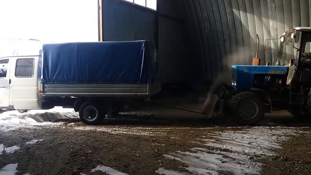 Газель зимой -35 тащит мтз 82 смотреть онлайн