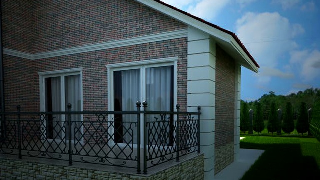 анимация экстерьера