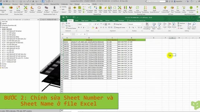 Alpha BIM | Update Sheet Number & Sheet Name from Excel | Tool Revit смотреть онлайн