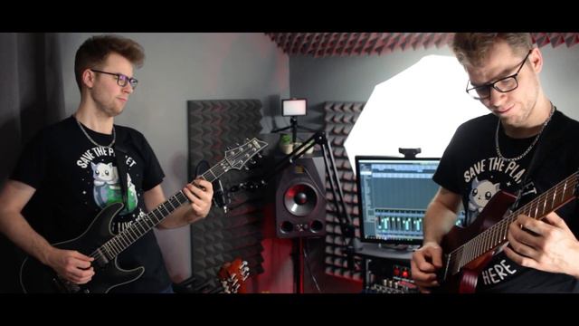 Castlevania - Vampire Killer II Metal cover - Titlife (feat Jadusable Guitar) смотреть онлайн