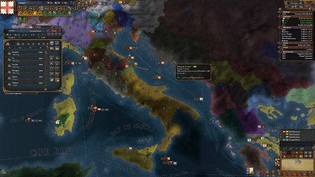 The Trade Empire of Genoa - EU4 Meiou and Taxes Lets Play - Semi Tall Genoa - Part 21 смотреть онлайн