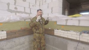 Монтаж гибких связей ГАЛЕН в трехслойных стенах