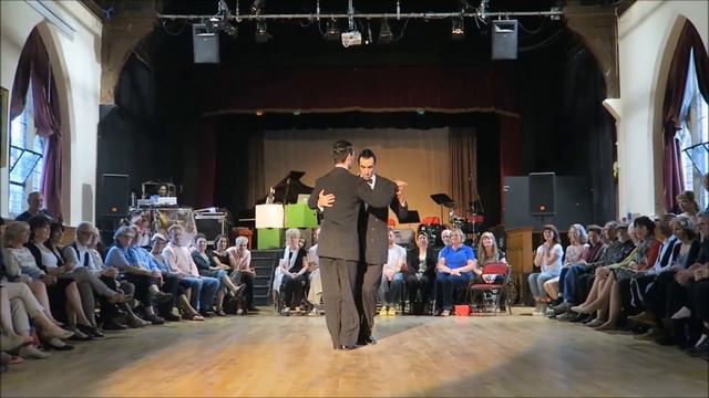 LOS HERMANOS MACANA CABARET SHOW (Milonga) - England International Tango Festival May 23-25 2015 смотреть онлайн