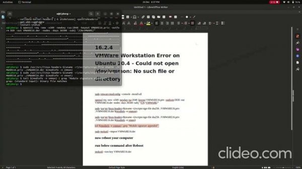 Could not open /dev/vmmon: No such file or directory || VMware Error Solution || Permanent Solution