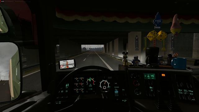 [ETS2] Euro Truck Simulator 2 1.32 - Scania 4 series 164L - Trailer Schmitz - Promods Map смотреть онлайн