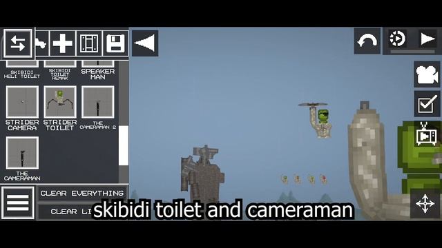 GIANT Skibidi Toilet and Cameraman IN MELON PLAYGROUND смотреть онлайн