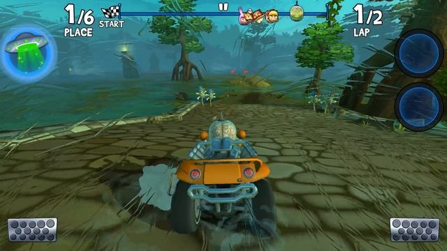 Beach Buggy Racing 2 | Rez Vs B'zorp | How to beat B'zorp | 2019 Game Play смотреть онлайн