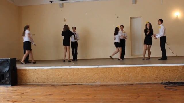 Фестиваль танцев 2014 - Школьный вальс - Мой ласковый и нежный зверь (9 Б, 9 В) смотреть онлайн