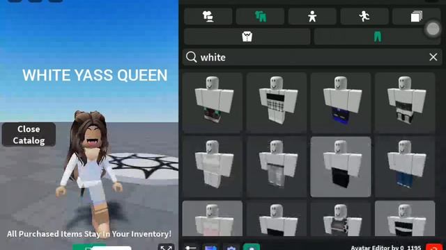 Making a cute avatar Catalog Outfit Creator (Roblox) смотреть онлайн