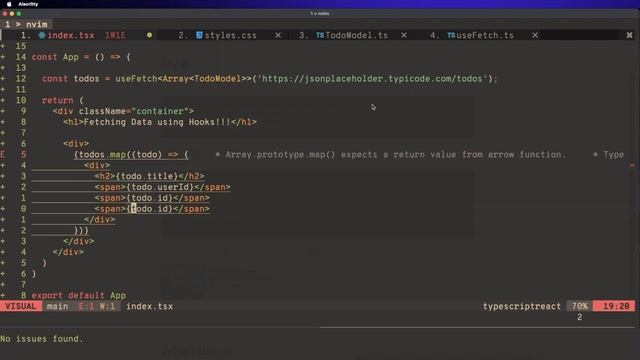 Doing HTTP GET Requests using React Hooks, Fetch API and Typescript Generics смотреть онлайн
