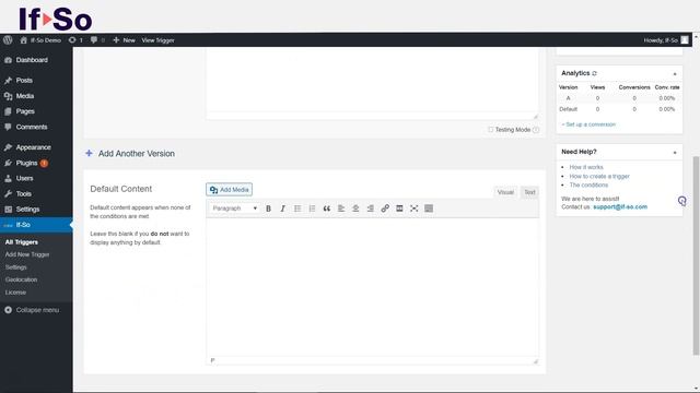 If-So Dynamic WordPress Content - Getting started смотреть онлайн