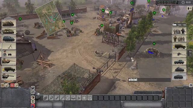 Men Of War partida de entrenamiento (sin comentario) смотреть онлайн