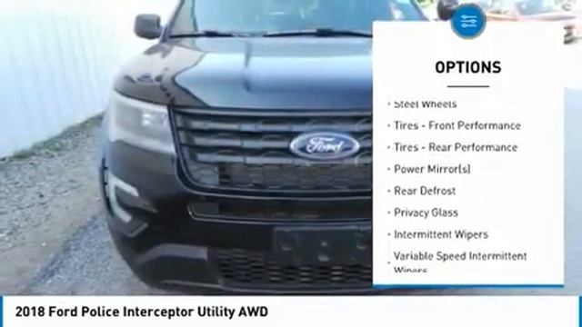 2018 Ford Police Interceptor Utility P10177 смотреть онлайн