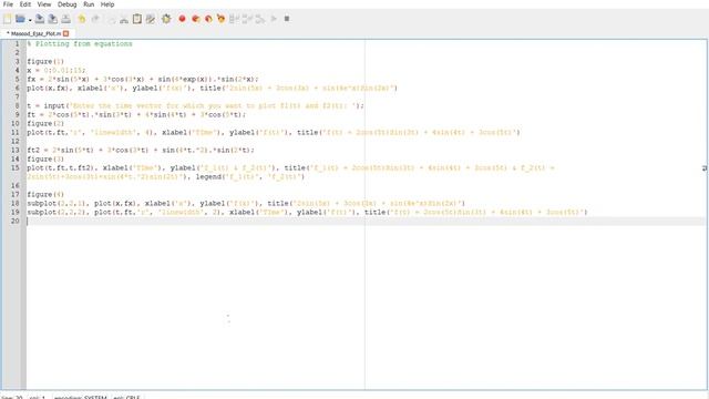 MATLAB Plots - Subplots смотреть онлайн