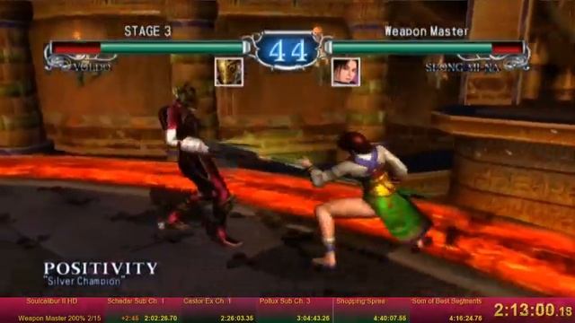 Soulcalibur II HD Weapon Master 200% 4:26:24 WR смотреть онлайн