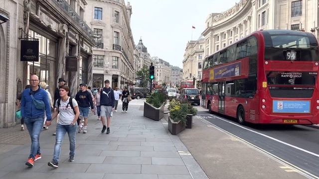 London 4k HDR | London Streets Walking Tour In Central | London Walk 2022 | Uk смотреть онлайн