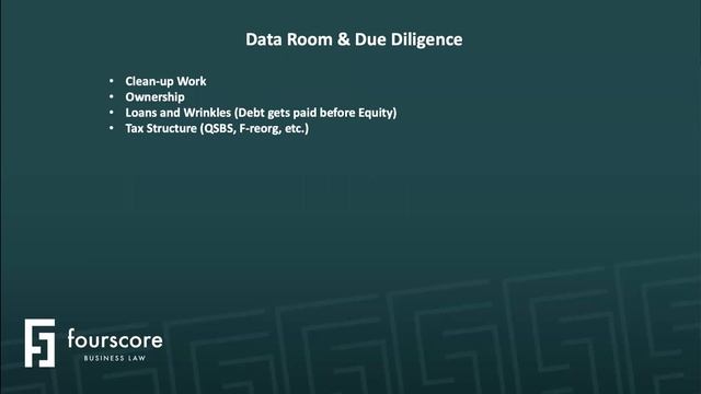 Virtual Lunch & Learn with Fourscore Business Law - Mergers and Acquisitions: Get Out смотреть онлайн