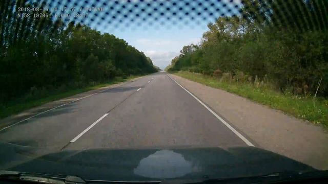 Дорога Старая Русса - В.Новгород (19.08.2018 г.) смотреть онлайн