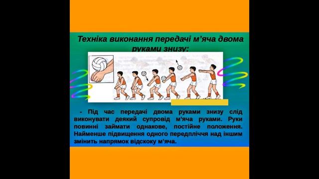 Прийом м'яча знизу однією та двома руками у волейболі. смотреть онлайн