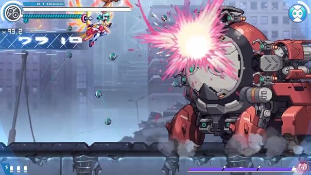 Gunvolt Chronicles: Luminous Avenger iX: Boss Rush S+ Rank смотреть онлайн