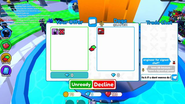 TRADING ENGINEER IN TOILET TOWER DEFENCE!!!!! смотреть онлайн