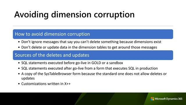 Financial dimension Architect D365 FO смотреть онлайн