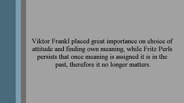 Gestalt & Existential Theory Presentation Team C смотреть онлайн