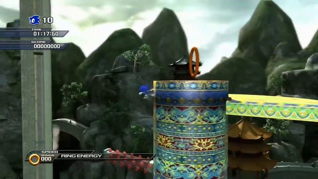 All of the 2D sections in the daytime stages of Sonic Unleashed (HD) смотреть онлайн