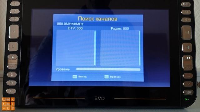 Настройка портативного ТВ DVB Eplutus смотреть онлайн