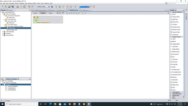 Java UI Design - Dashboard Desktop Application (Part 1) смотреть онлайн