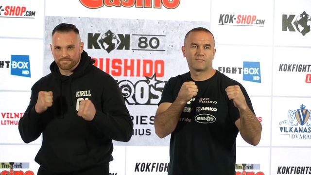 Bushido HERO'S KOK'80 IN VILNIUS Press Conference ❗️ смотреть онлайн
