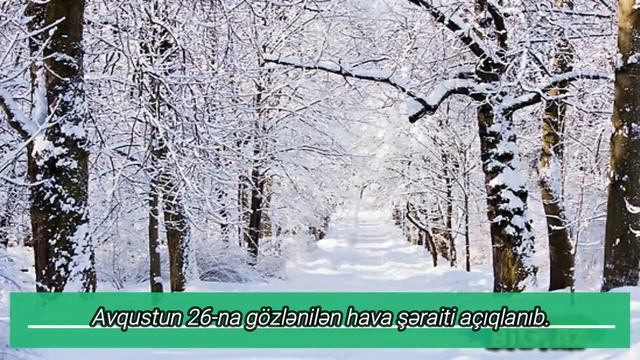 Avqustun 26-na olan hava ilə bağlı təcili əhaliyə şad xəbər verildi sabah... смотреть онлайн