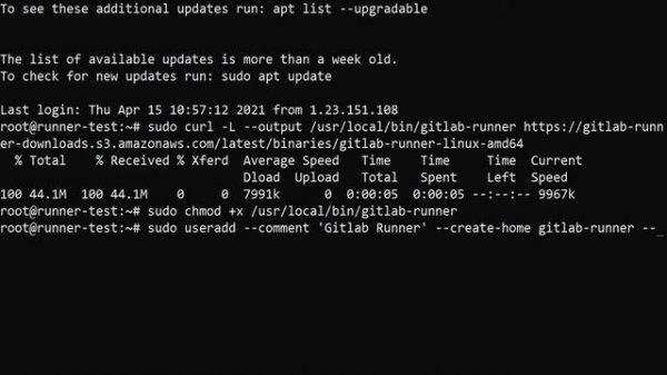 Install Gitlab Runner On Ubuntu 20.04
