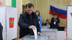 На выборах президента РФ проголосовал вице-губернатор Кубани Андрей Коробка