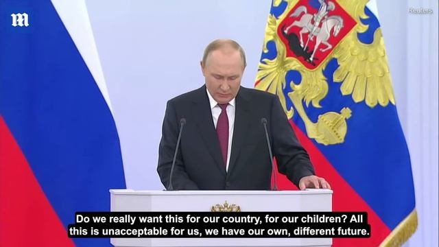 В.Путин о западном САТАНИЗМЕ. ‘A Perverted Religion, Outright Satanism'： Putin Attacks The West Whil