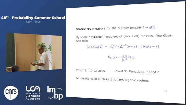 Bálint TÓTH Scaling limits for random walks and diffusion with long memory part 8 8 смотреть онлайн