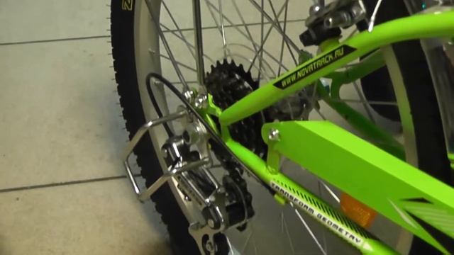Велосипед NOVATRACK 20" складной, FS30, салатовый смотреть онлайн