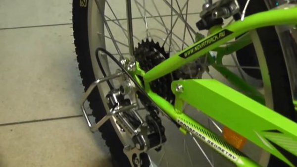 Велосипед NOVATRACK 20" складной, FS30, салатовый